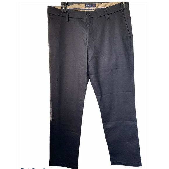Dockers | men’s grey slim flex comfort signature khaki pants jeans - Picture 1 of 13